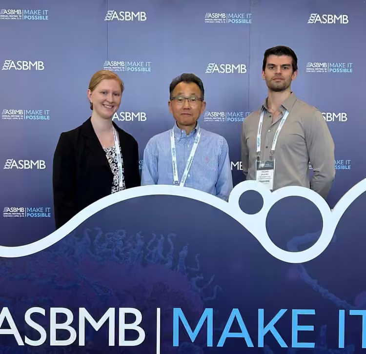 Group members at the ASBMB 2025 annual meeting